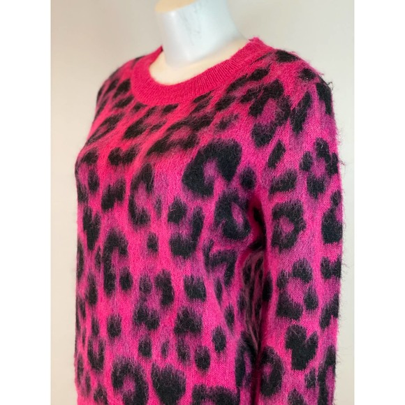 Fuchsia Leopard Sweater by Boutique Moschino - Picture 4 of 5